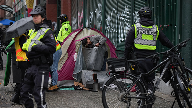 VPD whistleblower alleges arrest quotas in Downtown Eastside crackdown